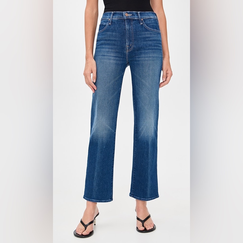 MOTHER SUPERIOR DENIM Insider  Crop Step Fray Jeans  Size 26